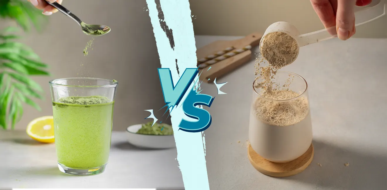 Greens Powders vs. Protein Powders