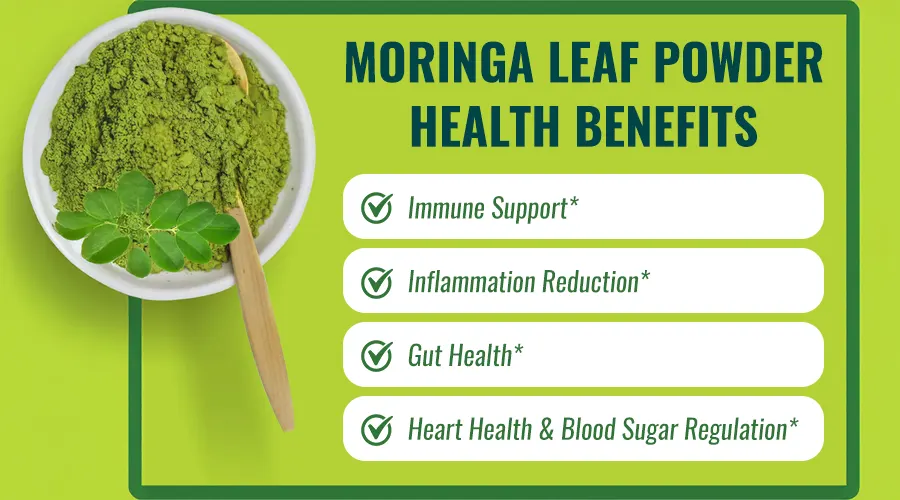 Moringa Leaf Powder Health Benefits