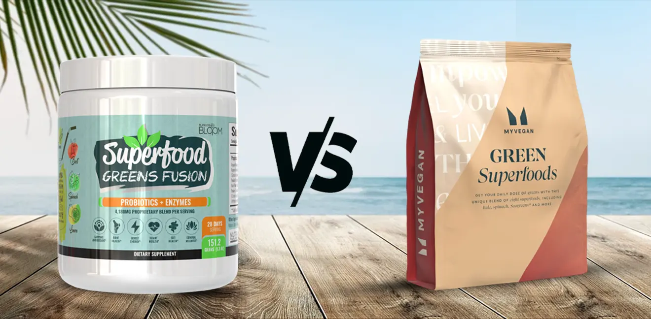 Superfood Greens Fusion vs. My Vegan Green Superfoods Review