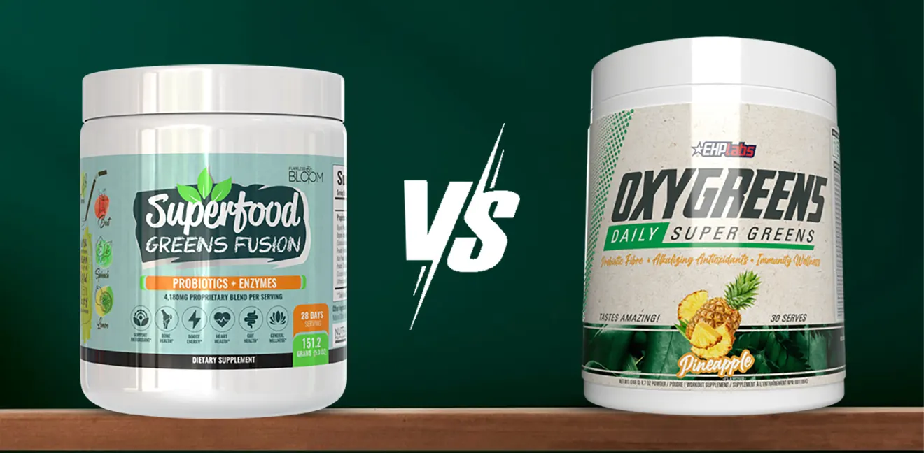 Superfood Greens Fusion Vs. OxyGreens